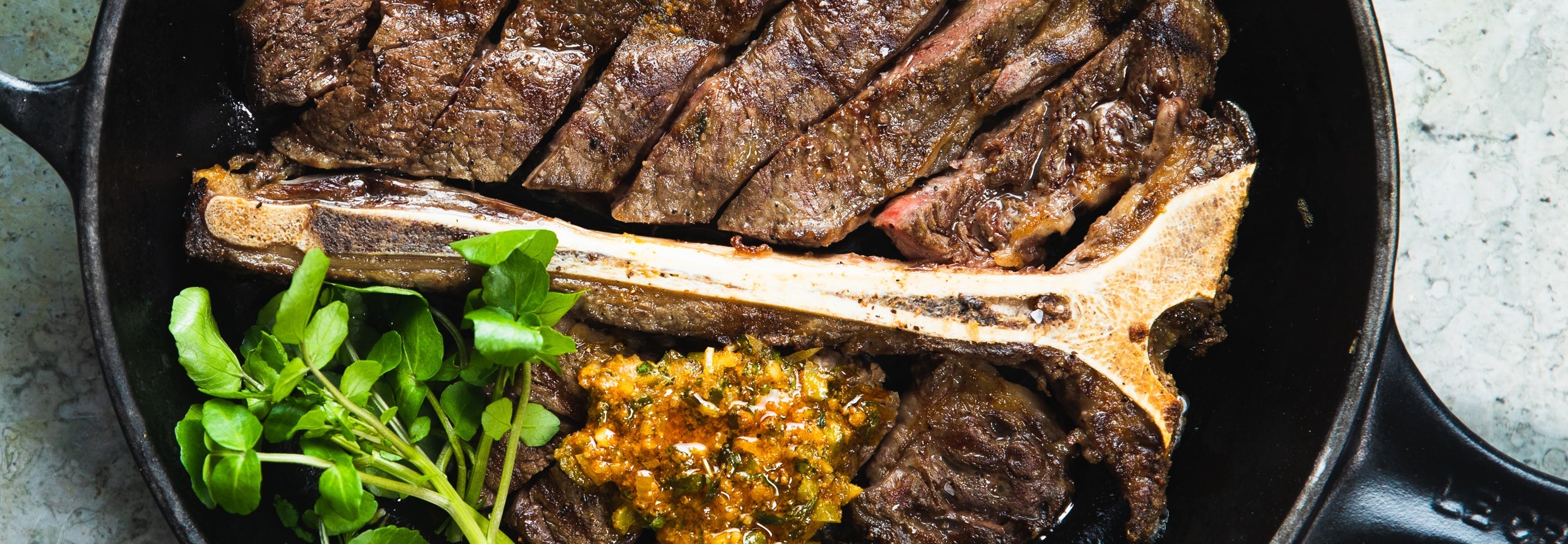 T-Bone Steak with Café De Paris Butter Recipe | Gozney