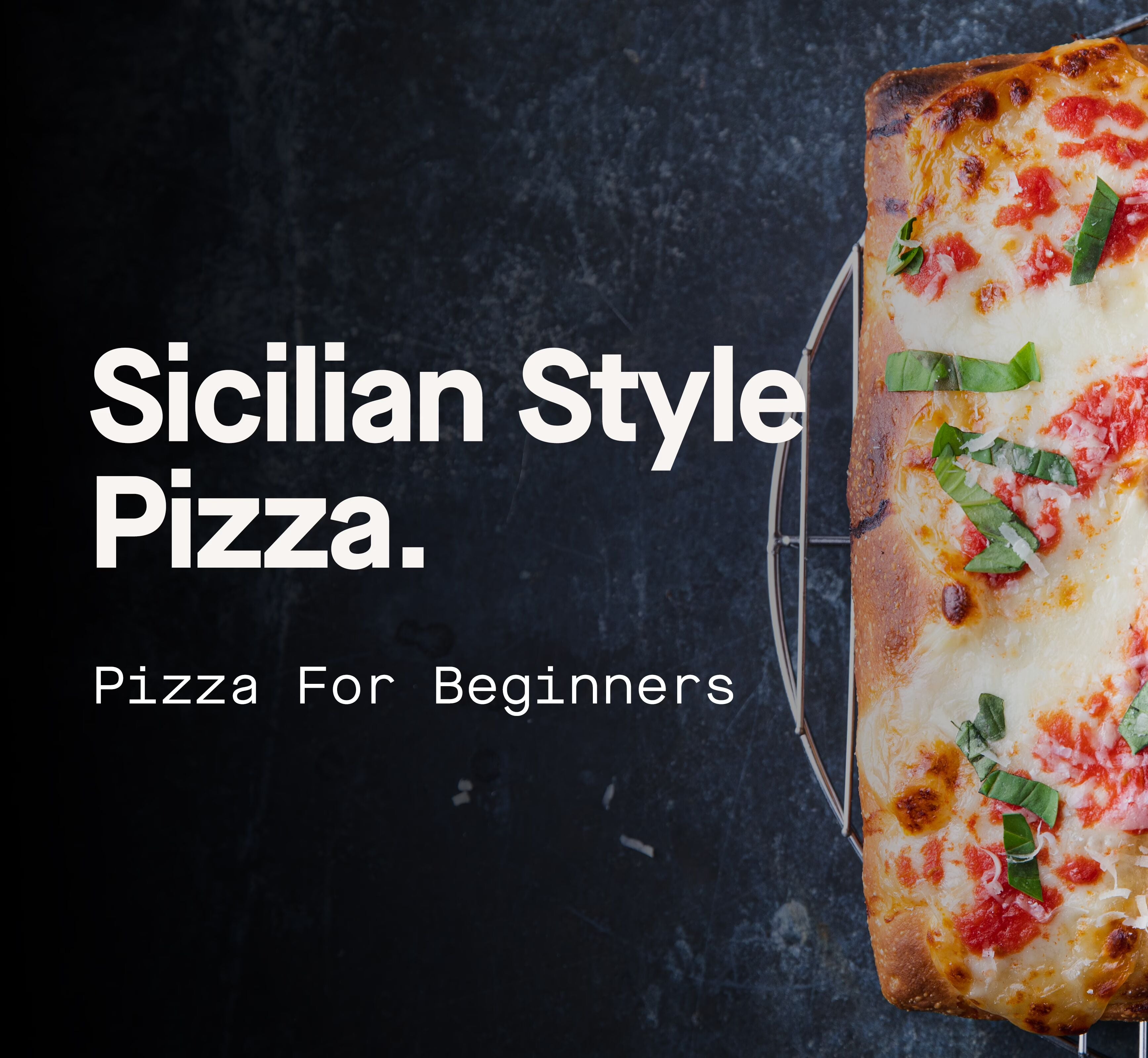Sicilian Style Pizza - 1/2 Sheet
