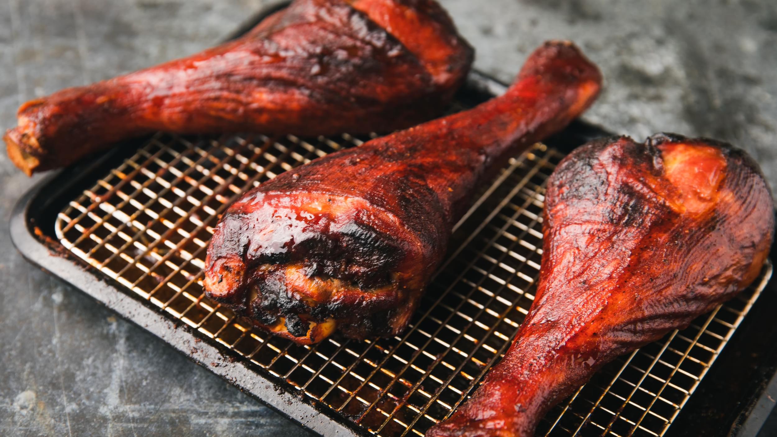 Smoked Turkey Legs – Gozney