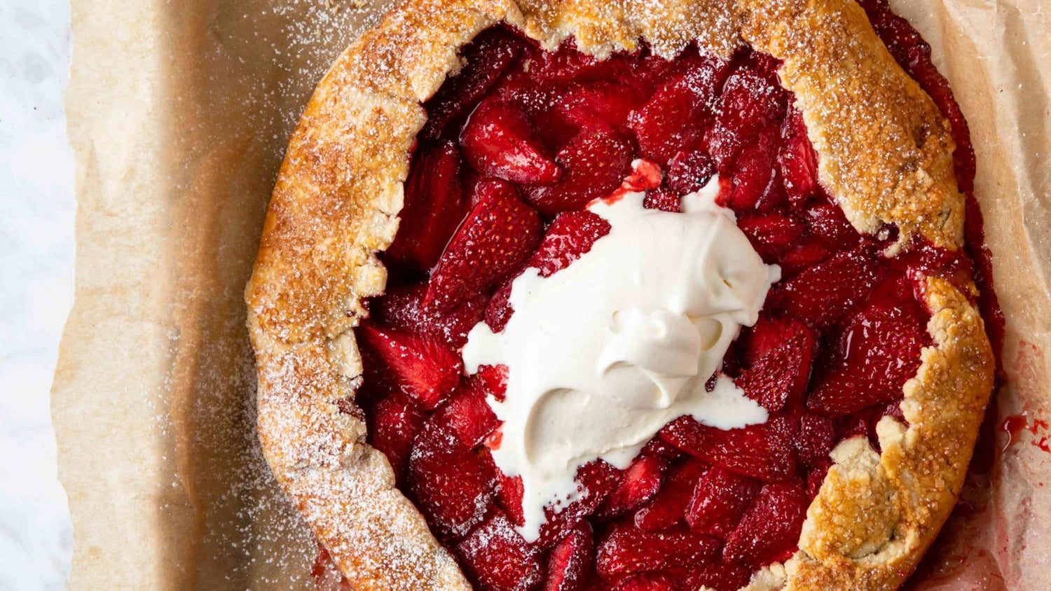 Strawberry Galette recipe poster image