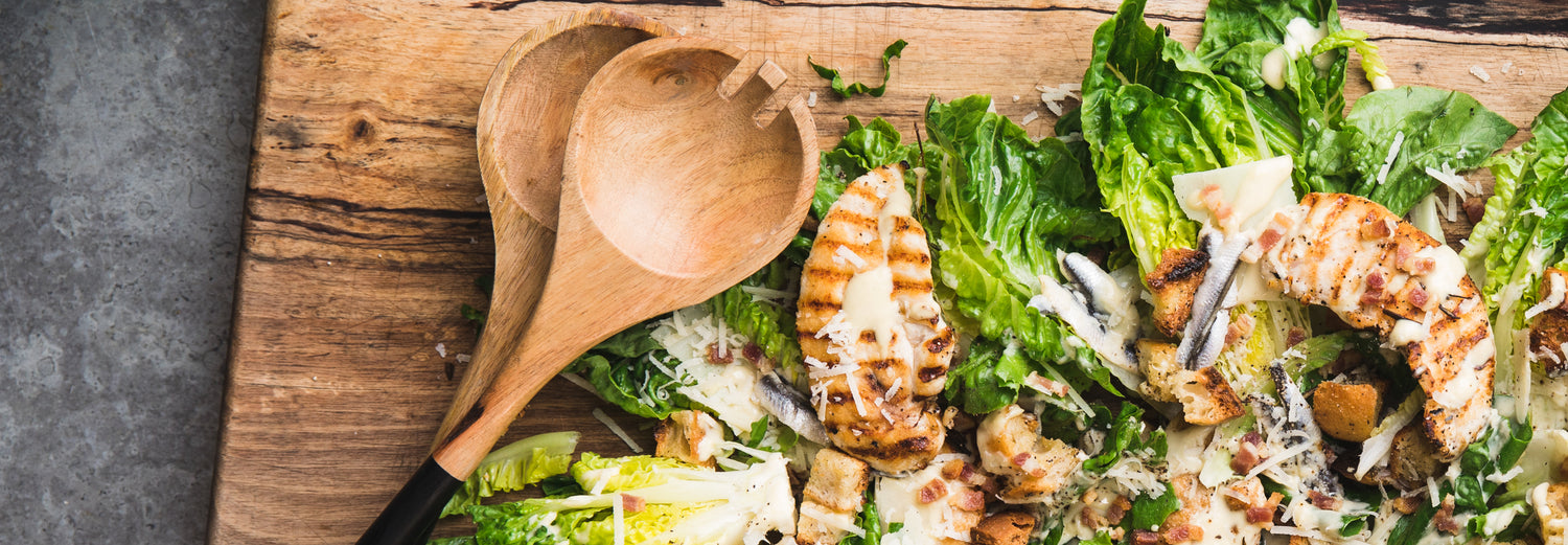 Chicken Caesar Salad- Roccbox - Recipe recipe poster image