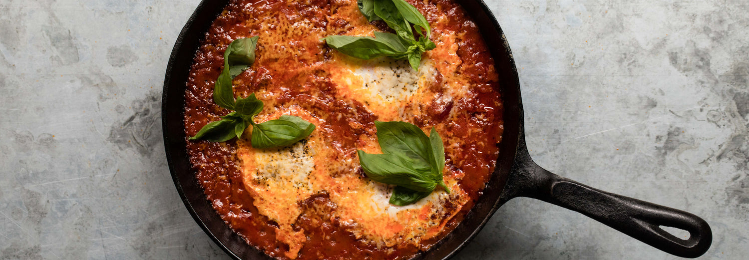 Eggs in Purgatory - Recipe - Roccbox recipe poster image