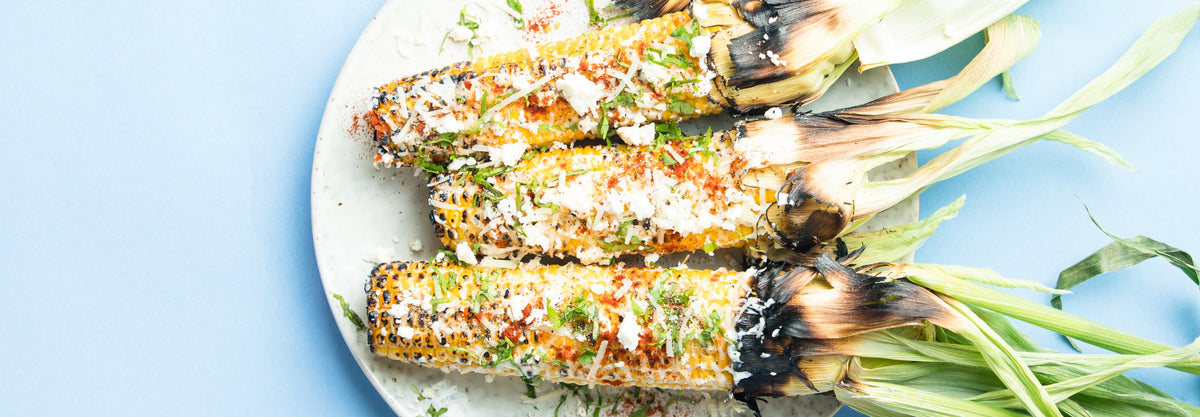 Elotes (Mexican Corn on the Cob) - Roccbox . Gozney recipe poster image