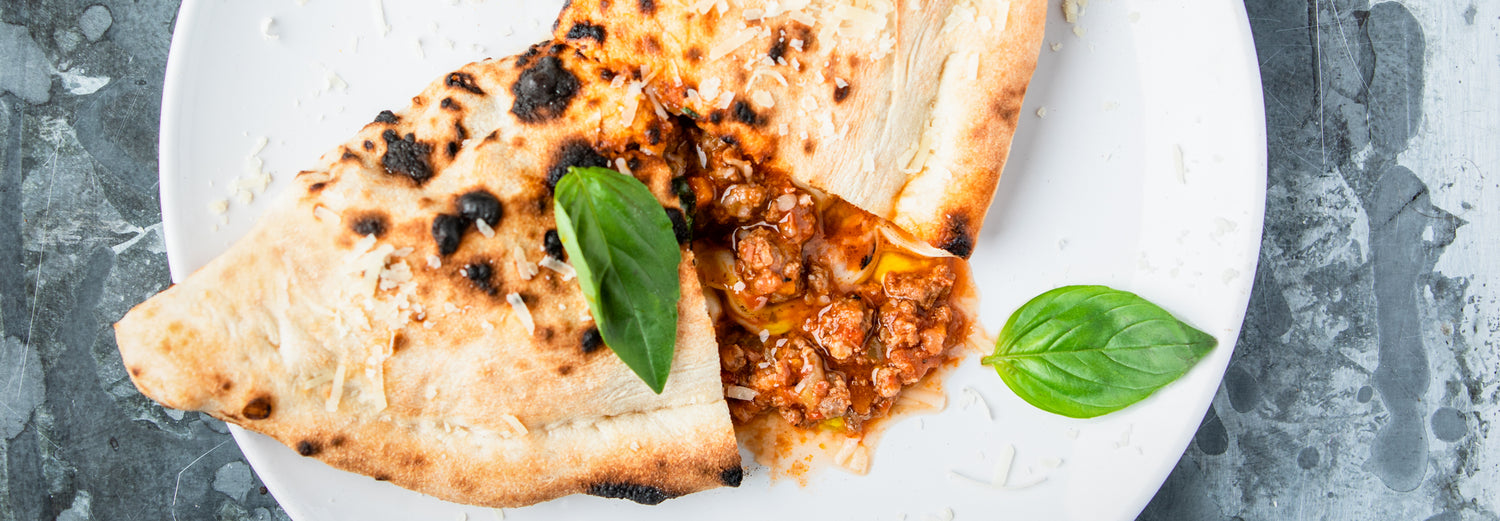 Ragu Calzone - Pizza Oven - Gozney recipe poster image