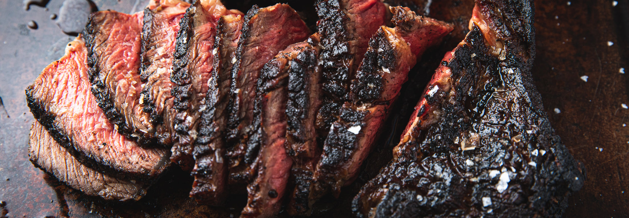 Texan Dalmatian Rubbed Steak - Dome - Gozney