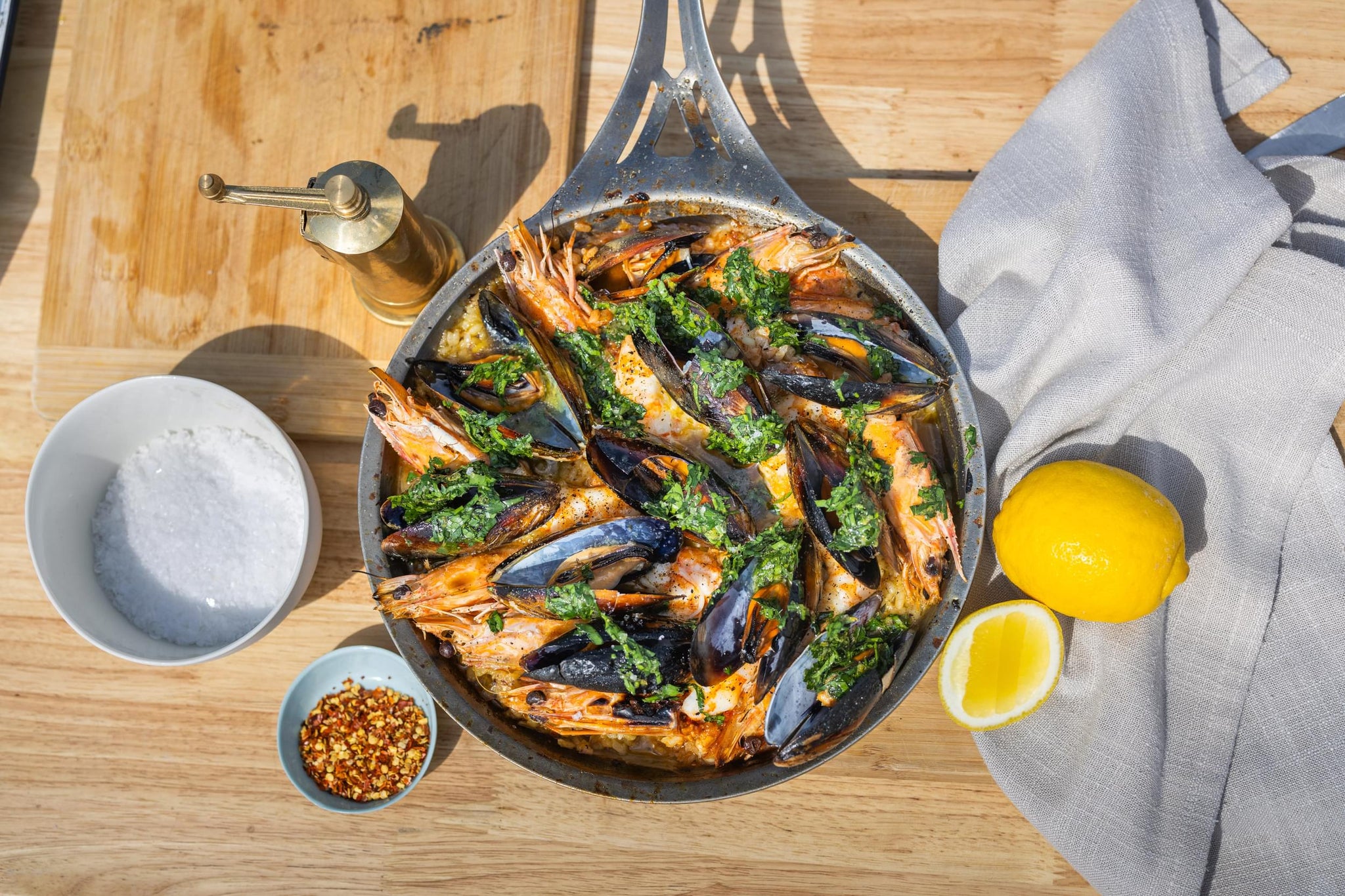 Seafood Paella