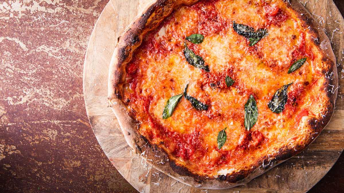 Cheese Pizza Recipe - Gozney Dome recipe poster image