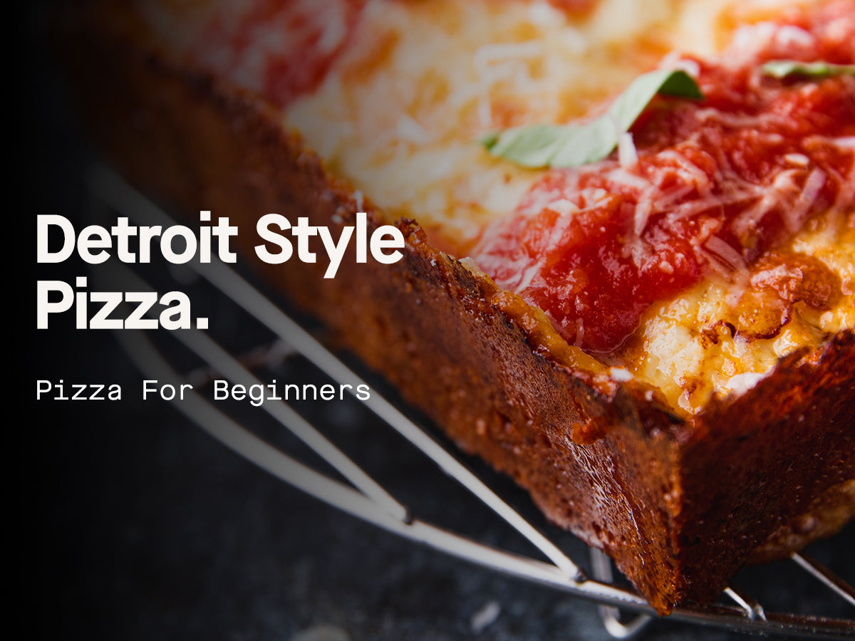 Detroit Style Pizza Recipe | Pizza recipes | Outdoor cooking recipes recipe poster image