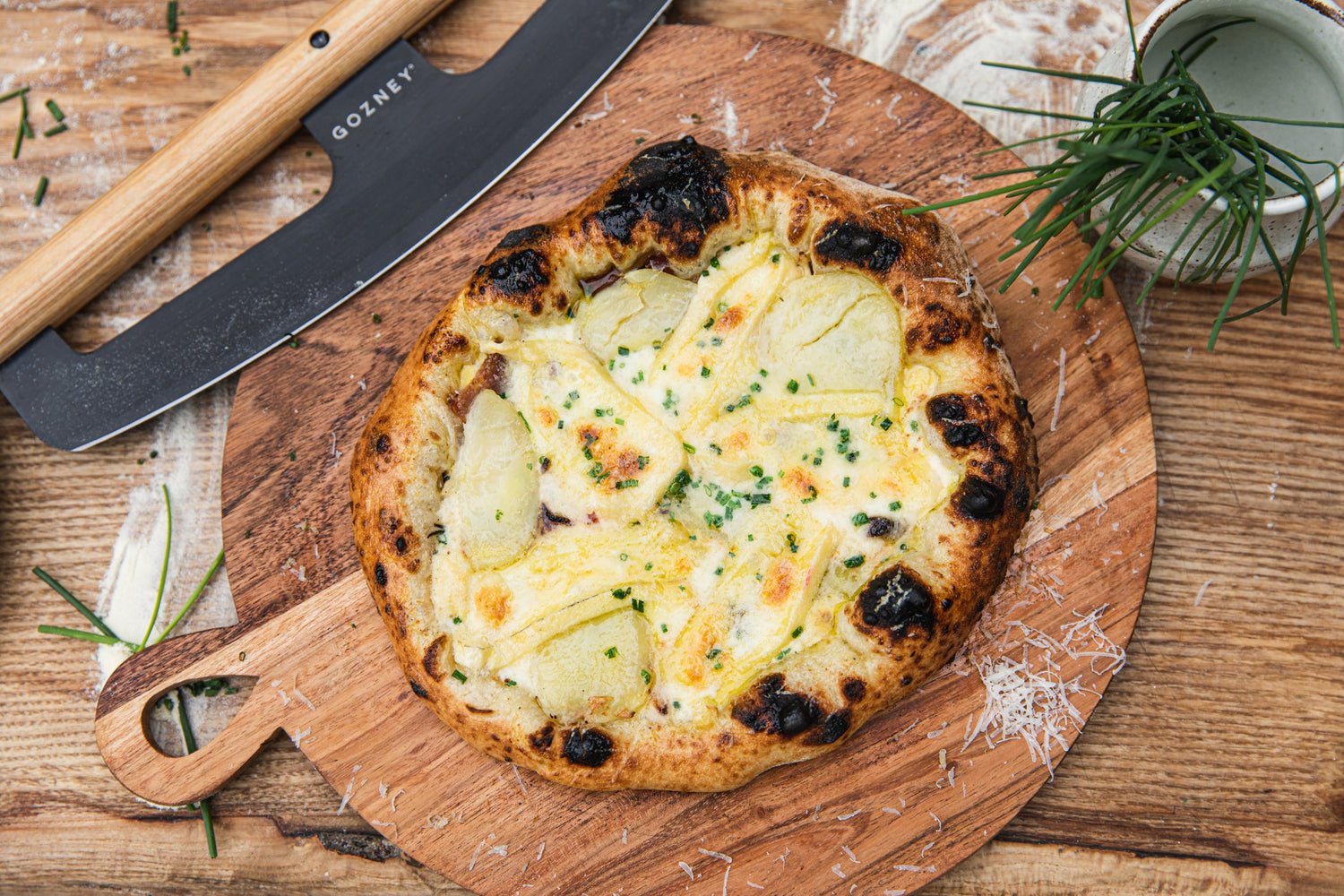 Pizza Savoyarde recipe poster image