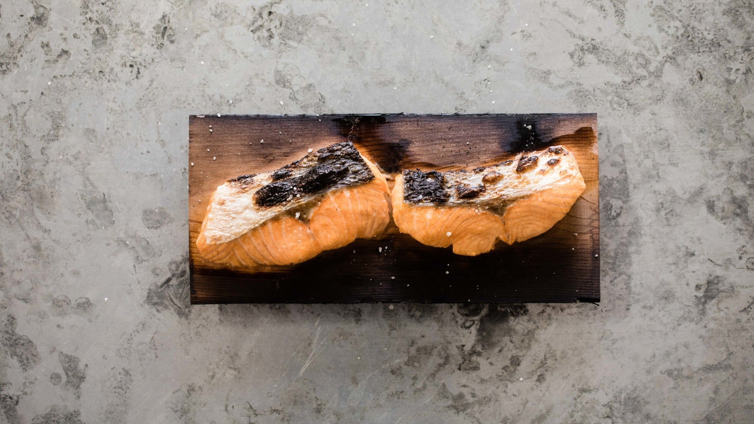 Plank Cooked Salmon - Recipe - Roccbox recipe poster image