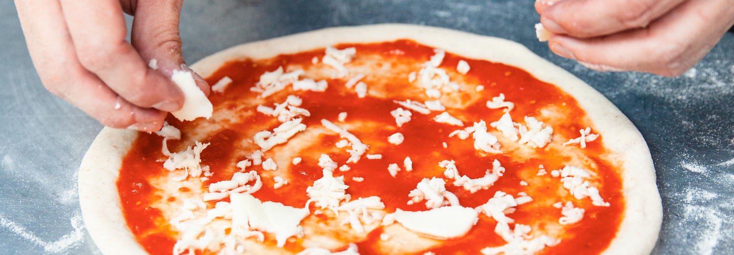 What cheese goes on pizza - Gozney - Roccbox recipe poster image