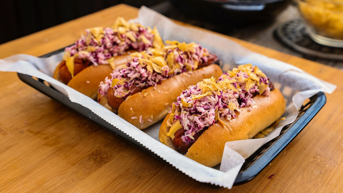 Flame-Grilled Hot Dogs Recipe with Next-Level Toppings | Gozney