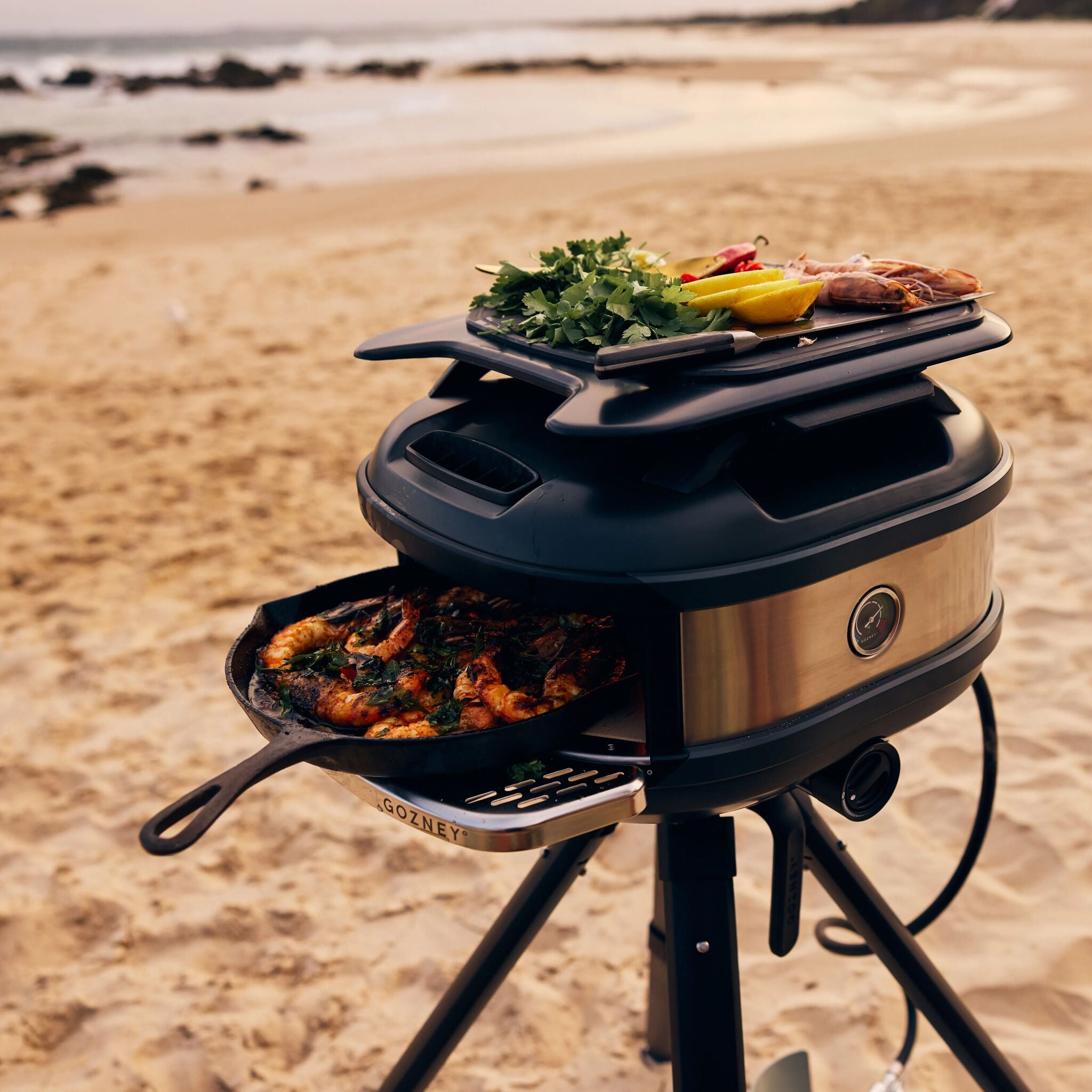 ✳︎ DMD-228✳︎VISION PEAKS アウトドアキッチンセット Gozney Tread Peak Pizza Oven Bundle | Gozney