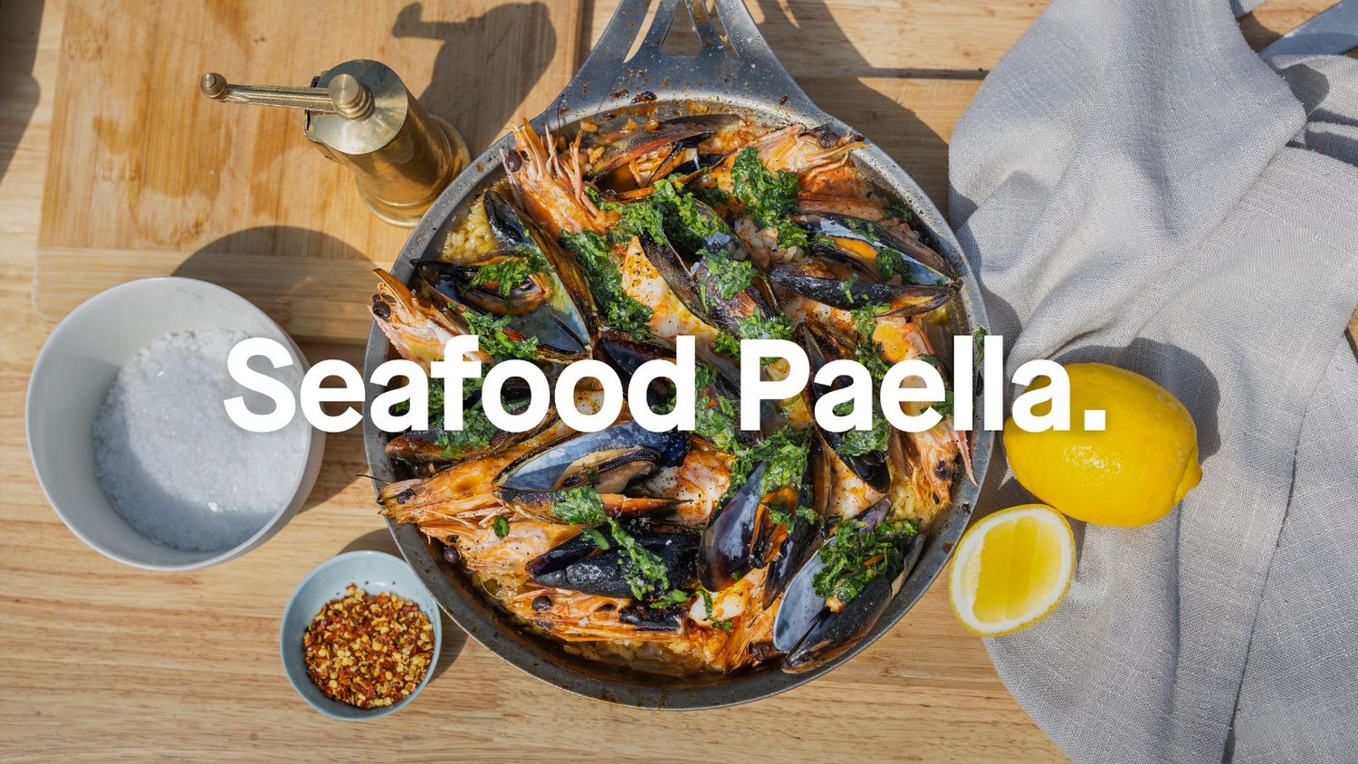 Seafood Paella