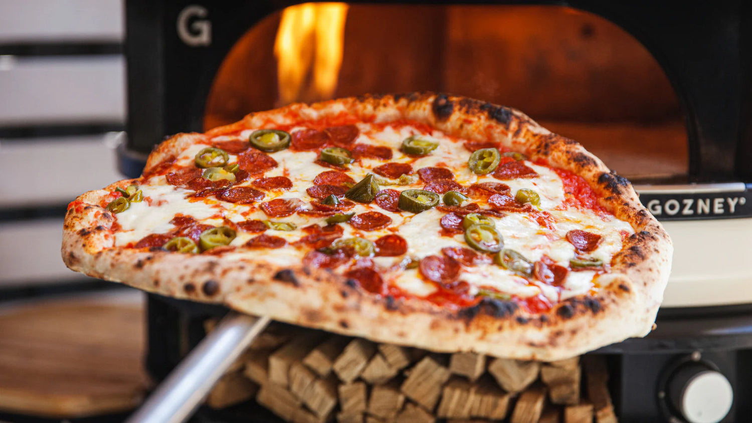 Spicy Pepperoni Pizza recipe poster image